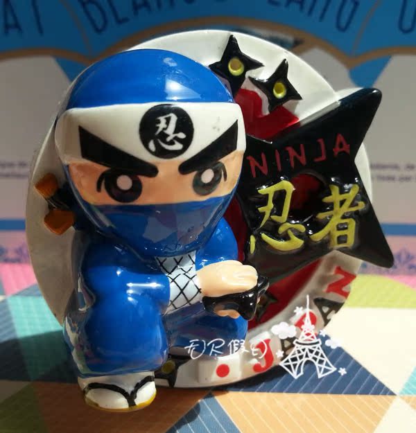 世界旅游纪念 冰箱贴 日本带回 忍者蓝 纪念品 礼品N29在类目 家居饰品, 贴饰, 冰箱磁性贴中 - 来自Buy2taobao.com提供专业的淘宝代购服务