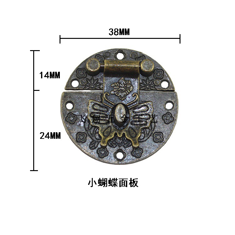 Butterfly buckle alloy Buckle Wooden box Buckle Wine Lock catch Decorative buckle Packaging box Hardware To fake something antique Box bucklein the Basic building materials , Home Hardware , Furniture Hardware , Camera obscura buckle category - from Buy2taobao.com to provide professional Taobao agent buy service