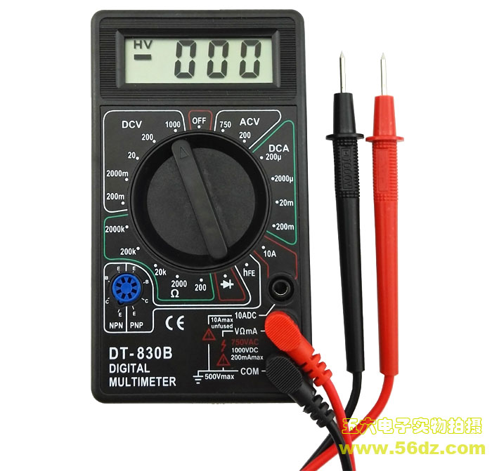 DT830B数字万用表 DT830万用表 830万用表 送9V电池 数显万用表|msdalam kategori perkakasan/alat, instrumen, multimeter - dari Buy2taobao.com untuk memberikan perkhidmatan ejen Taobao profesional membeli