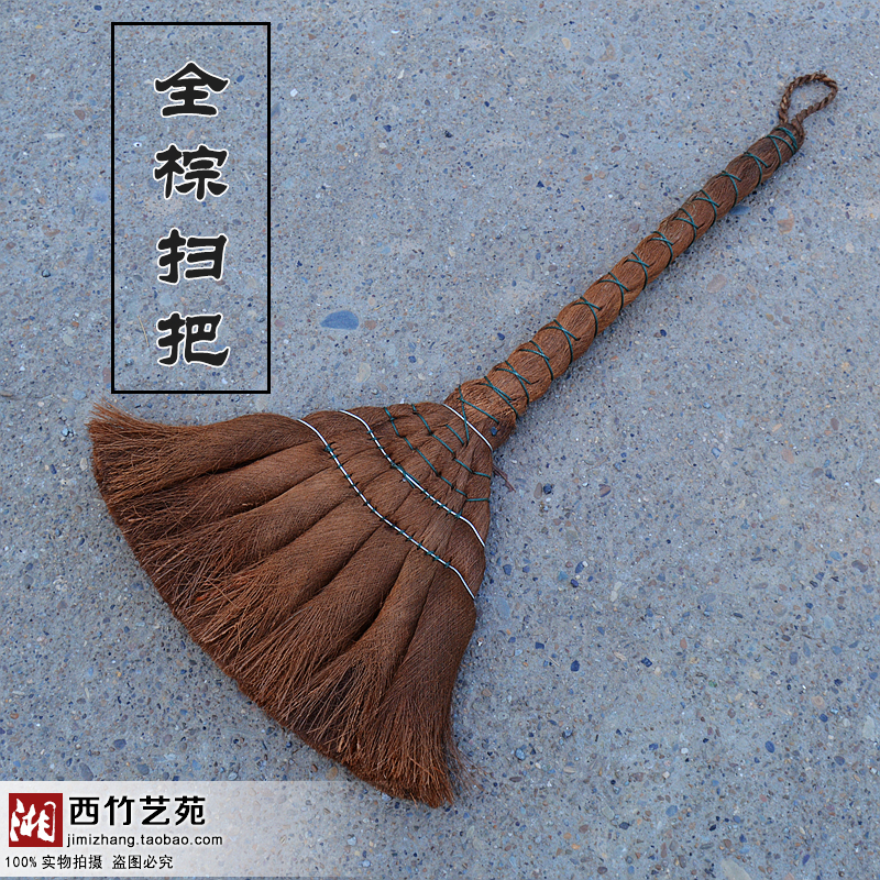 棕扫把天然手工棕扫帚 包邮免运费 家用 棕扫把棕笤帚棕丝扫帚在类目 收纳整理, 家庭防尘用具, 餐桌罩中 - 来自Buy2taobao.com提供专业的淘宝代购服务