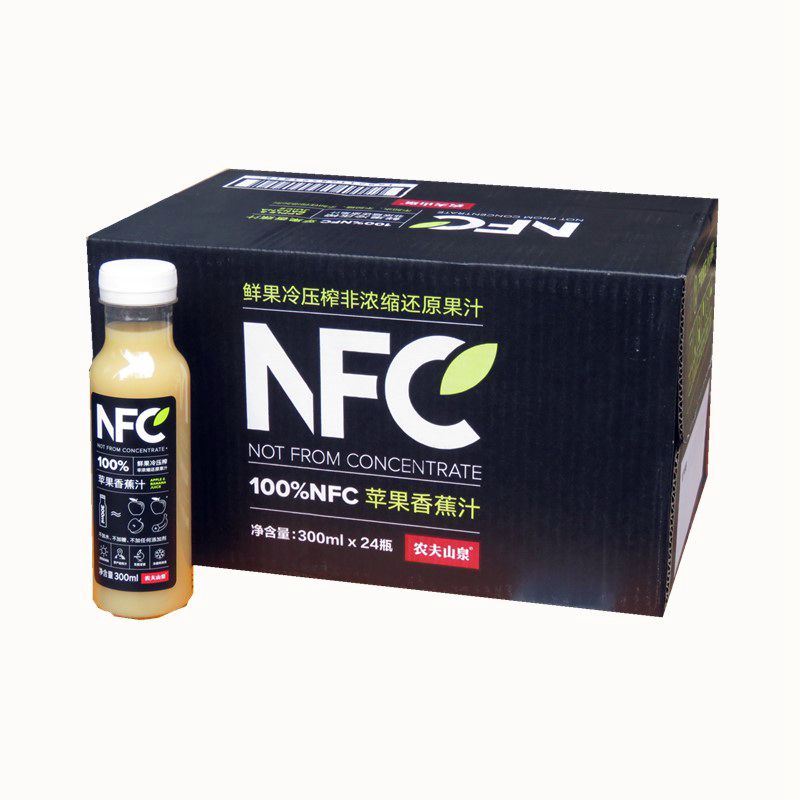 5月农夫山泉NFC果汁 苹果香蕉汁 鲜果冷压榨饮料300ml*20瓶整箱|msdalam kategori kopi/oatmeal/Dibancuh ke dalam teh, minuman, Buah-buahan dan sayur-sayuran jus, buah-buahan dan sayur-sayuran tulen jus - dari Buy2taobao.com untuk memberikan perkhidmatan ejen Taobao profesional membeli