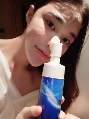正品日本 amars人体干细胞脐带血 泡沫洗面奶洁面卸妆泡泡