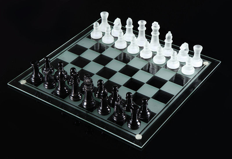 Factory Direct Crystal Crystal chess checkers chess queen size 350 * 350MM