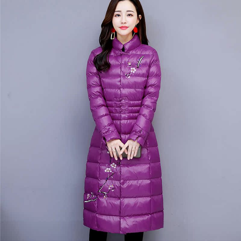 Women's cotton jacket in Tang Costume Self cultivation Cotton clip thickening cotton-padded clothes Mid length version fashion Large Waist Ethnic style Hand drawn coatin the Women's clothing/Boutique , Costume/National costume/Stage costumes , Costume/Chinese clothing , Jacket category - from Buy2taobao.com to provide professional Taobao agent buy service