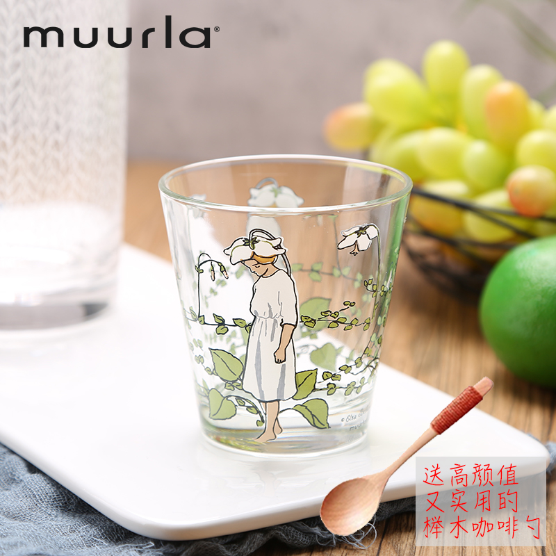 芬兰muurla玻璃杯创意家用软妹杯子少女咖啡果汁男耐热北欧风水杯在类目 餐饮具, 杯子/水杯/水壶, 玻璃杯中 - 来自Buy2taobao.com提供专业的淘宝代购服务