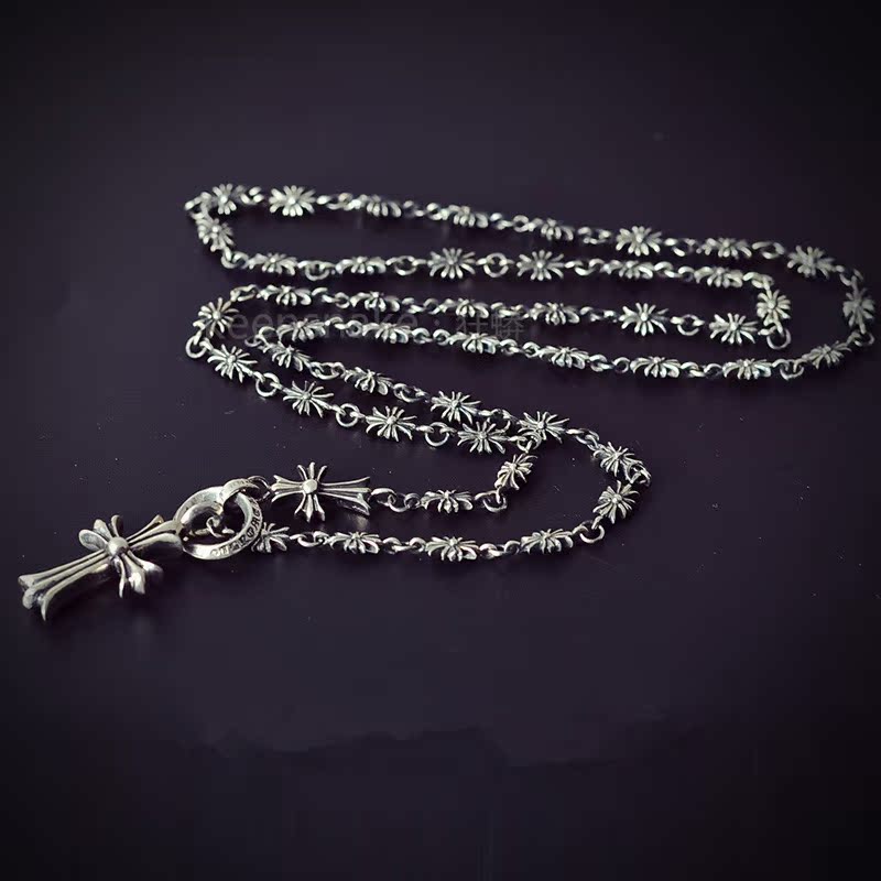925 Sterling Silver cross sweater chain have more cash than can be accounted for fashion Necklace personality Couple Pendant men and women Accessories sweater chainin the Accessories/Fashion Jewelry, Pendant/Pendant category - from Buy2taobao.com to provide professional Taobao agent buy service