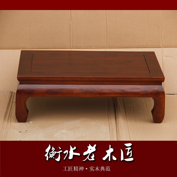 包邮全榆木简约炕桌 阳台飘窗桌 榻榻米 小茶桌 炕几 矮桌|ruв категории жилой мебели, несколько видов, низкого столика - от Buy2taobao.com для оказания профессиональной услуги покупки агента Taobao