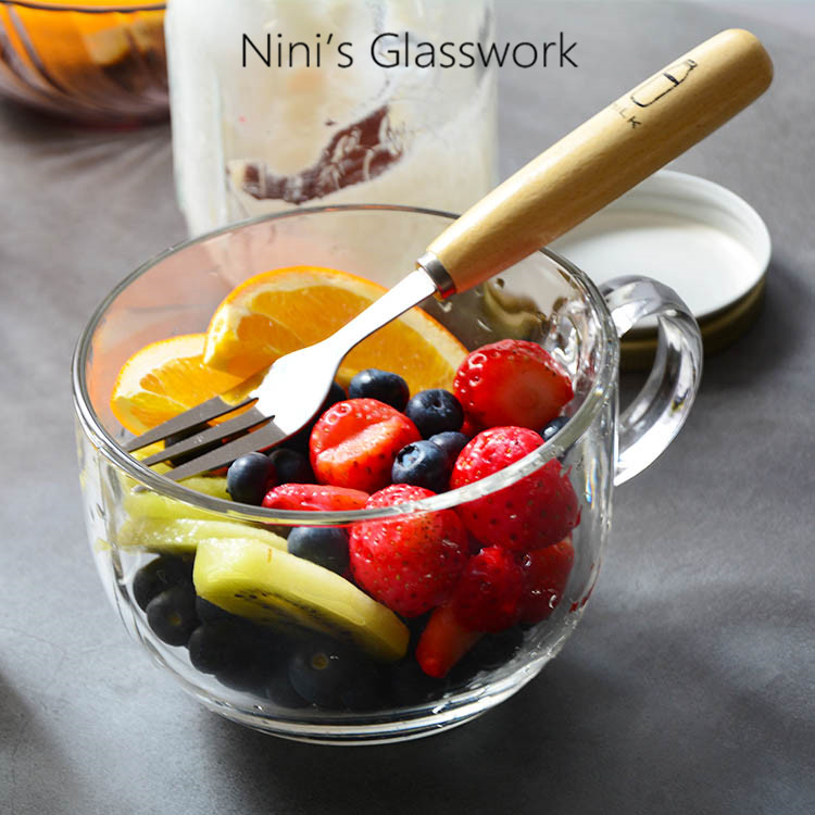 Large Microwave Oven Milk Cup Oatmeal Heat Glass Water cup Boiling water Make tea 720MLin the Tableware , Cup/Cups/Kettle , Milk Cup/Milk Cup category - from Buy2taobao.com to provide professional Taobao agent buy service