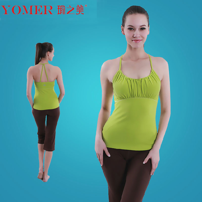 瑜之美 春夏时尚瑜伽服套装新品 吊带瑜珈健身服运动瑜伽舞蹈服女|msdalam kategori sukan/Yoga/kecergasan/bekalan peminat, Yoga, pakaian Yoga - dari Buy2taobao.com untuk memberikan perkhidmatan ejen Taobao profesional membeli
