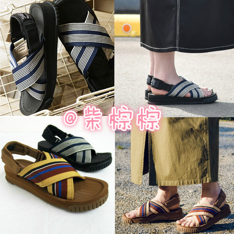 Japanese direct mail SHAKA Sandals Female models motion Sandals leisure time Sandals 19 Spring and summer FIESTA MULTIin the Women's Shoes, Sandals category - from Buy2taobao.com to provide professional Taobao agent buy service