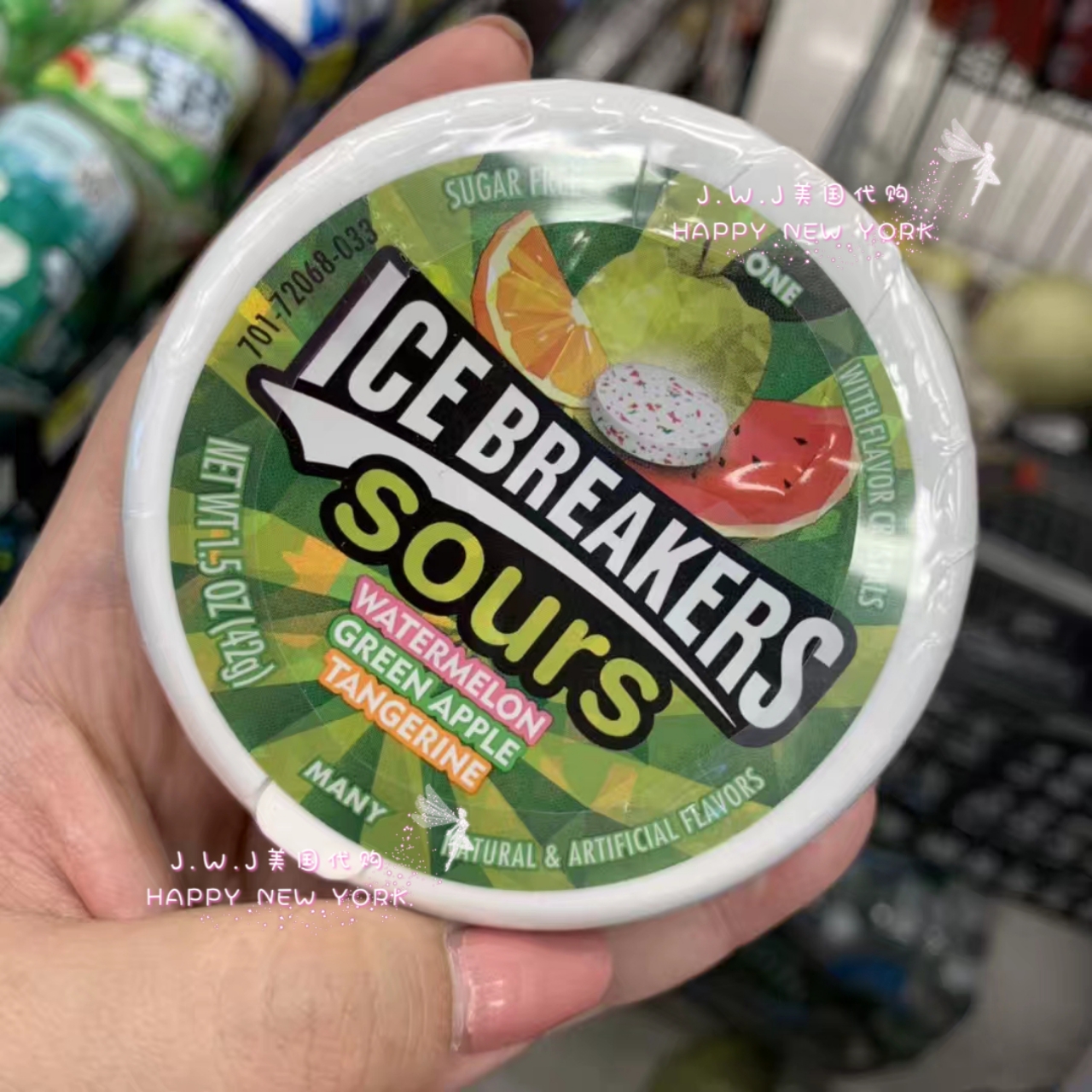 ICE BREAKERS/冰激乐 酸趣什果味 10盒 4.19在类目 零食/坚果/特产, 糖果零食/果冻/布丁, 糖果中 - 来自Buy2taobao.com提供专业的淘宝代购服务