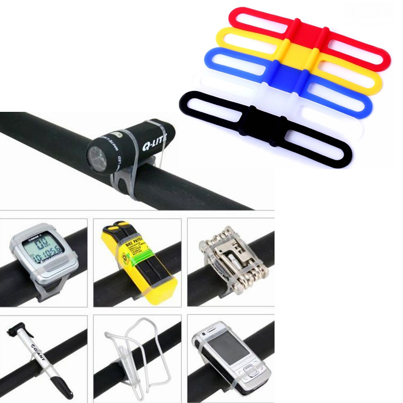 Bicycle universal Lamp holder Light clip High elastic multi-function Bandage Silicone lighthouse Universal Band Qin the Bike/Riding equipment/Parts and Accessories , Bike/Bicycle equipment , Stands/Light clip category - from Buy2taobao.com to provide professional Taobao agent buy service