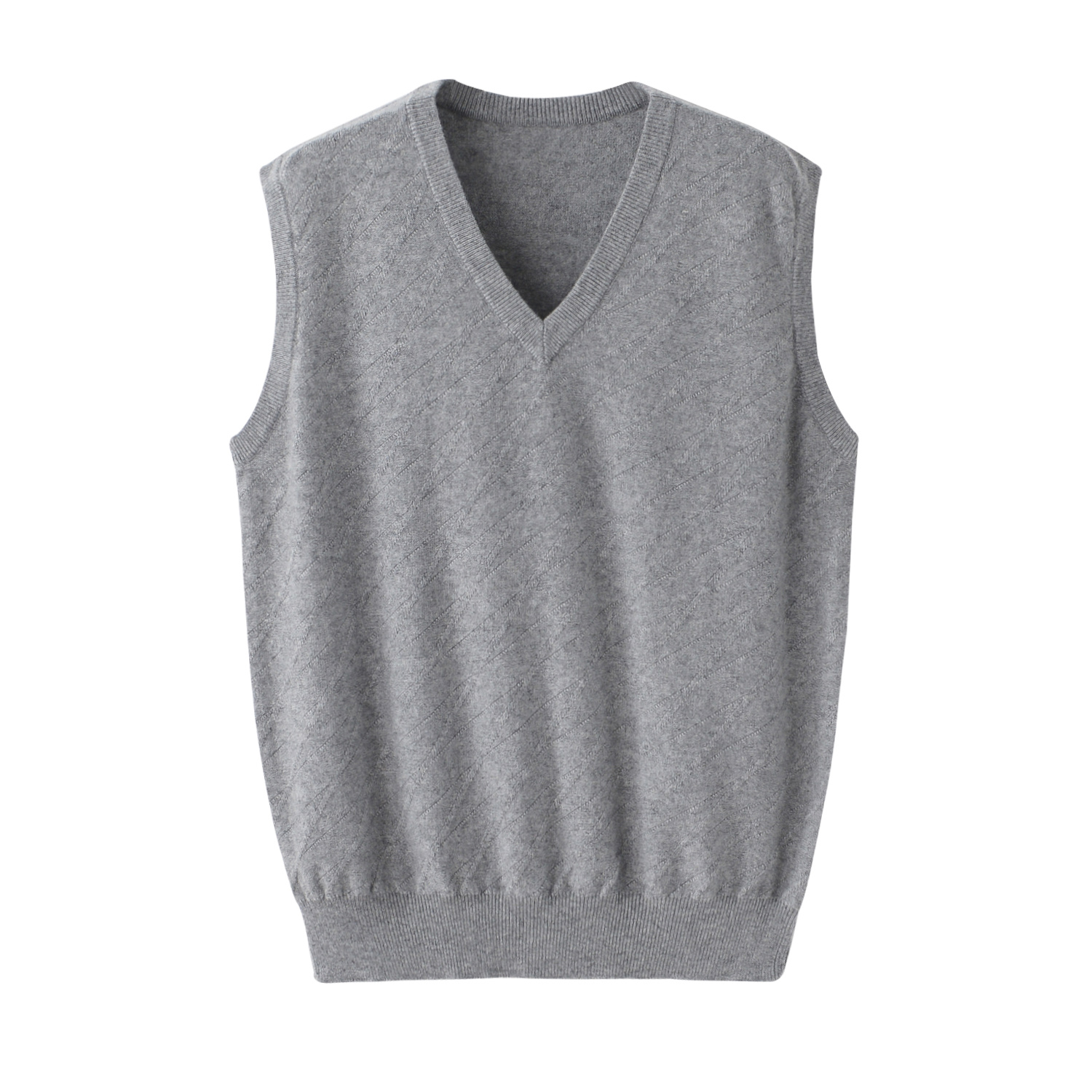 Pure cashmere Autumn and winter New products Cashmere vest Men's waistcoat Middle-aged and young Thin section Self cultivation fashion leisure time Vest Solidin the Men's clothing, Vest/Vest category - from Buy2taobao.com to provide professional Taobao agent buy service