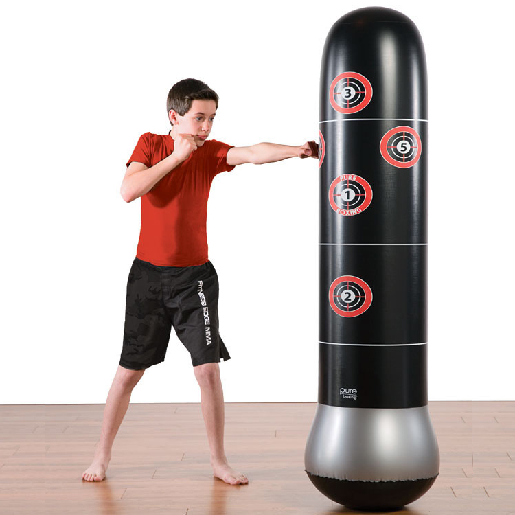 Bodybuilding adult children Boxing Tumbler inflation Sandbag thickening Toys inflation Boxing column Vent Air pumpin the Sports/Yoga/Fitness/Fans supplies , Taekwondo/Wushu/Fight , Boxing/Sanda/Muay Thai , Boxing sandbag category - from Buy2taobao.com to provide professional Taobao agent buy service