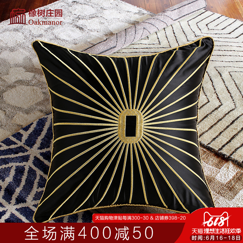 high-grade a living room sofa Pillows Lumbar pillow Pillowcase fashion Open House European style Bedside Pillow Cushionin the Home Fabric , Pillow/Pillow category - from Buy2taobao.com to provide professional Taobao agent buy service