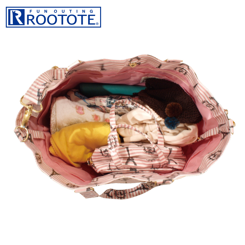 日本潮牌ROOTOTE 大容量多功能專業防水單肩斜挎媽咪包套裝包郵在類目 孕婦裝/孕產婦用品/營養, 媽咪包/袋中 - 來自Buy2taobao.com提供專業的淘寶代購服務
