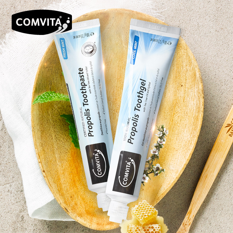 comvita康维他新西兰原装进口蜂胶牙膏100g+薄荷牙膏90g组合2支装|ruв категории туалетные чище/санитарно - гигиенических салфеток/бумага/Ароматерапия, шампунь/человек чистой, полости рта, зубная паста - от Buy2taobao.com для оказания профессиональной услуги покупки агента Taobao