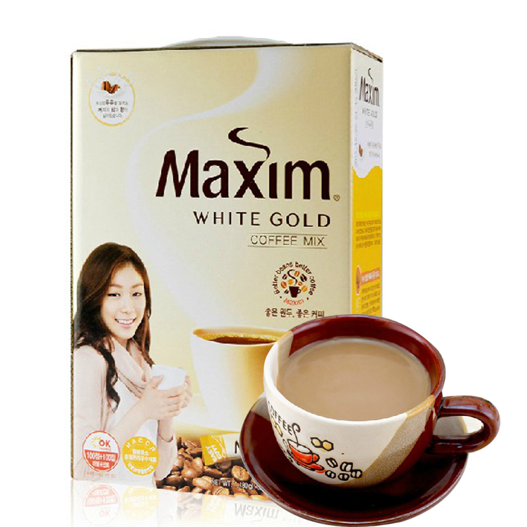 韩国高级麦馨金牌牛奶味摩卡三合一白金咖啡100条礼盒金妍儿代言|ruв категории кофе/хлопья/напиток, растворимый кофе/кофе/порошок, растворимый кофе - от Buy2taobao.com для оказания профессиональной услуги покупки агента Taobao