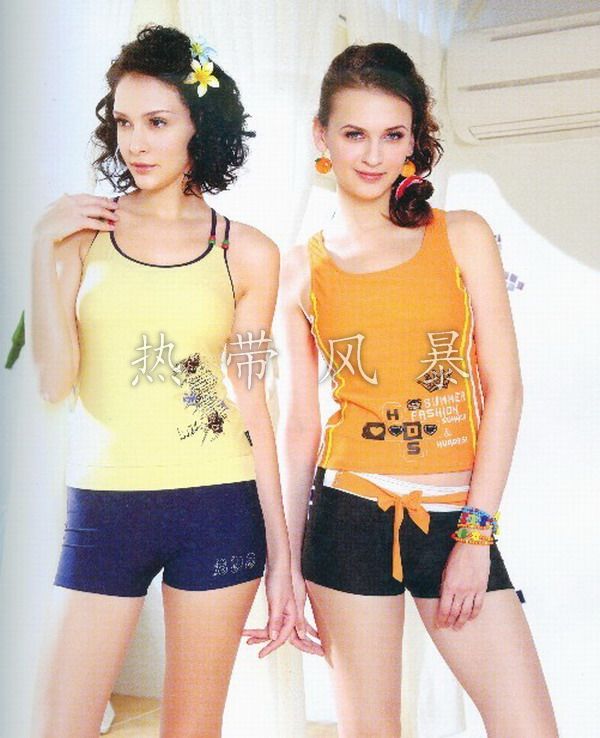 brand Special shop China 黛思 2011 Swimming suit conservative motion Fission Flat angle 91225 Yellow 91221 Tangerinein the Sports/Yoga/Fitness/Fans supplies , Swim , Split swimsuit category - from Buy2taobao.com to provide professional Taobao agent buy service