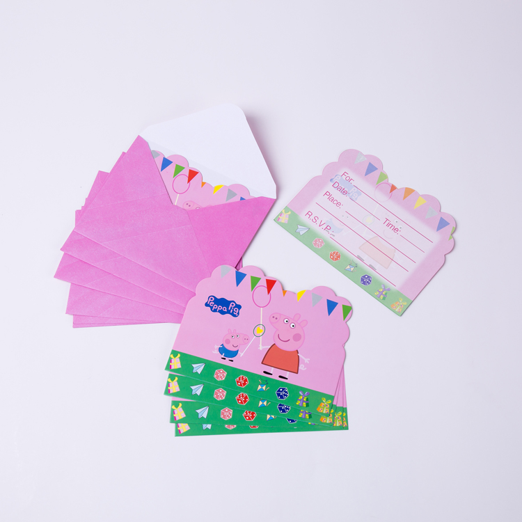 children birthday Party Supplies originality Cartoon Invitation cards baby birthday party Invitation cards Invitation 6in the Festive supplies/Gift , Invitation card category - from Buy2taobao.com to provide professional Taobao agent buy service