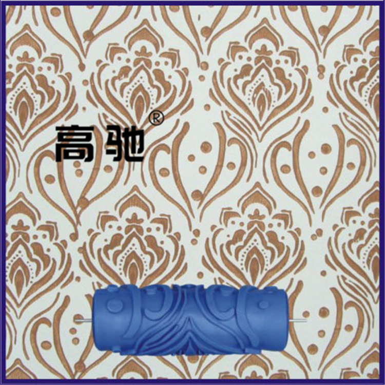 欧式墙纸滚花墙刷模具 液体壁纸印花滚筒5寸034Y 硅藻泥压花施工在类目 五金/工具, 手动工具, 涂刷工具, 其他涂刷工具中 - 来自Buy2taobao.com提供专业的淘宝代购服务