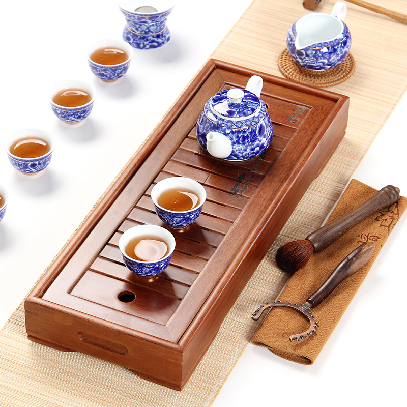 茶盘实木竹制储水茶台家用办公小号茶托盘简约长方形功夫茶具特价在类目 餐饮具, 茶具, 茶盘中 - 来自Buy2taobao.com提供专业的淘宝代购服务