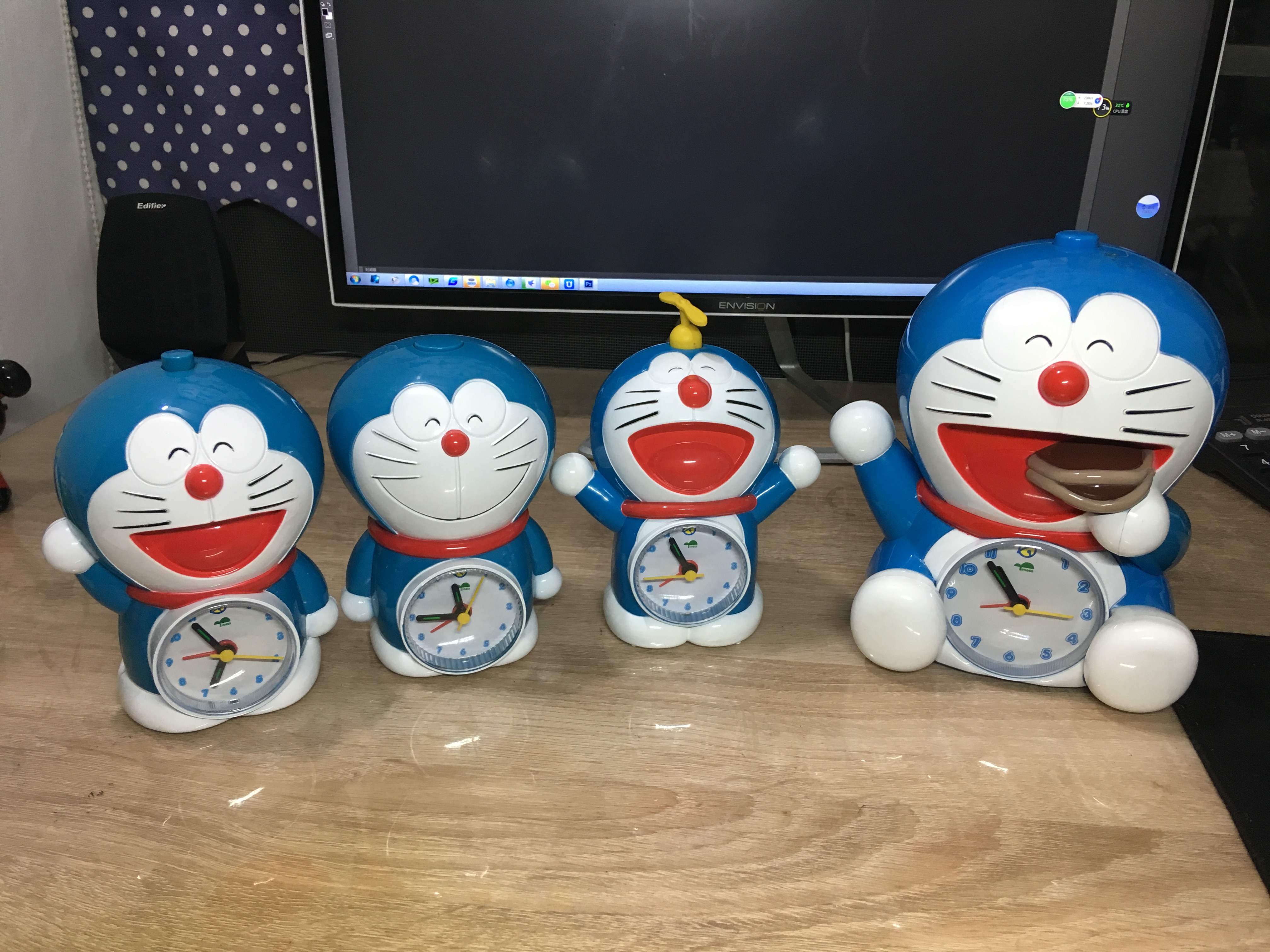 新品卡通会说话闹钟叮咚猫闹钟包邮在类目 家居饰品, 家居钟饰/闹钟, 台钟/闹钟中 - 来自Buy2taobao.com提供专业的淘宝代购服务