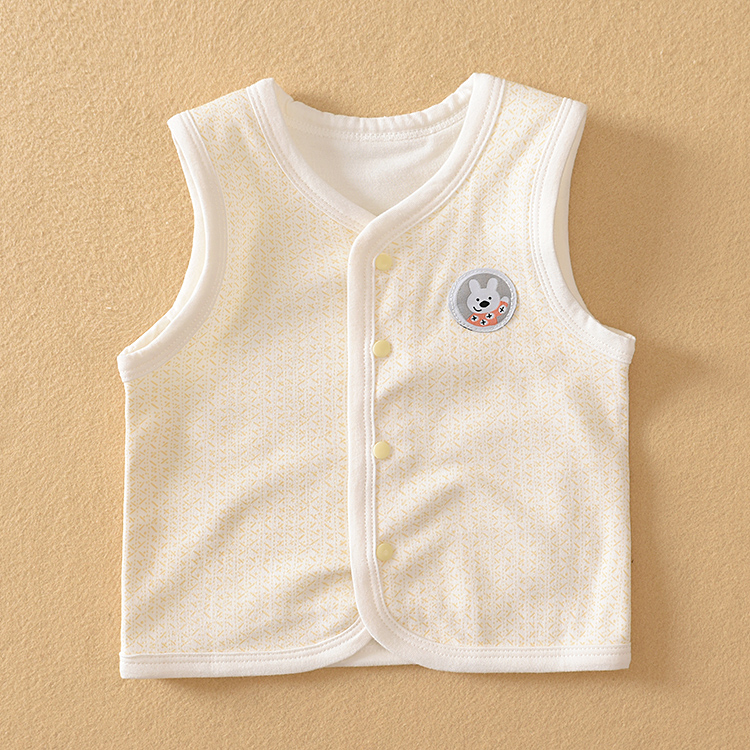 Autumn Ha Mi Qi baby pure cotton Vest baby Cotton supple vest children double-deck Vest Newborn clothesin the Children/Baby/Family fitted , Vest category - from Buy2taobao.com to provide professional Taobao agent buy service
