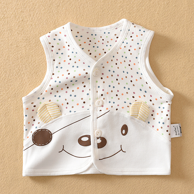 spring and autumn More than the rabbit baby Thoracotomy Vest Newborn pure cotton vest baby Cardigan Vest newborn baby waistcoatin the Children/Baby/Family fitted , Vest category - from Buy2taobao.com to provide professional Taobao agent buy service