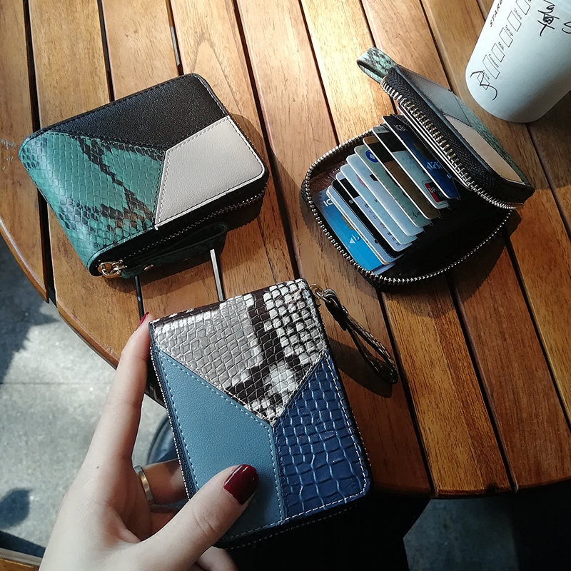 Organ Card package Ladies Multi-bit cards the republic of korea lovely Small personality genuine leather Card Pack Mini 2019 New fashionin the Leather/Lady bags/Men's bag, Card package category - from Buy2taobao.com to provide professional Taobao agent buy service