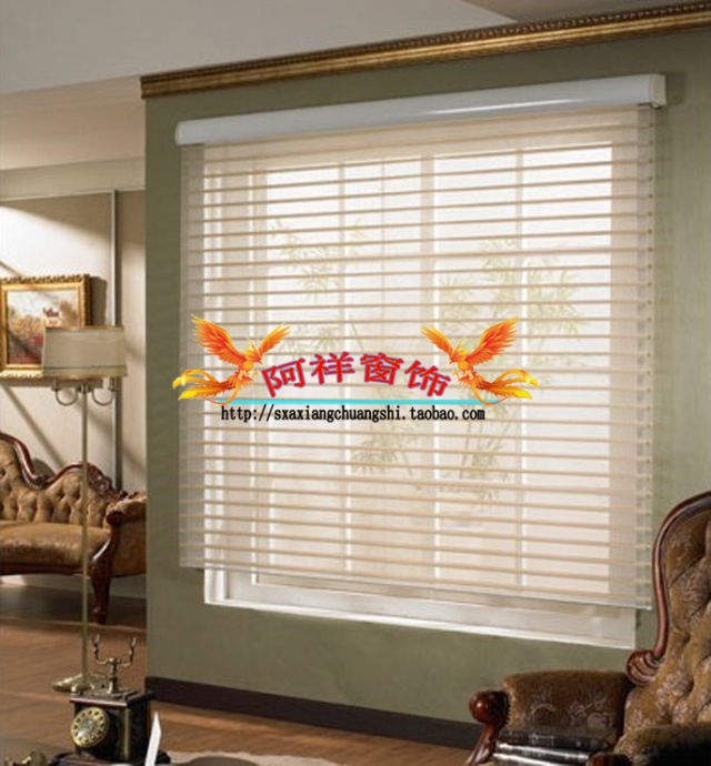Korean La curtain Sophie shading Rolling curtain bedroom Study a living room Manual Electric Louver curtainin the Home Fabric , Curtains and curtain accessories , Rolling category - from Buy2taobao.com to provide professional Taobao agent buy service