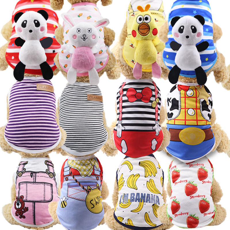 Kitty vest Two new pattern Dogs clothes Summer wear Thin section Teddy Pets clothes vestin the Pet/Pet food and supplies , Pet apparel and accessories , Pet clothing/Raincoat category - from Buy2taobao.com to provide professional Taobao agent buy service
