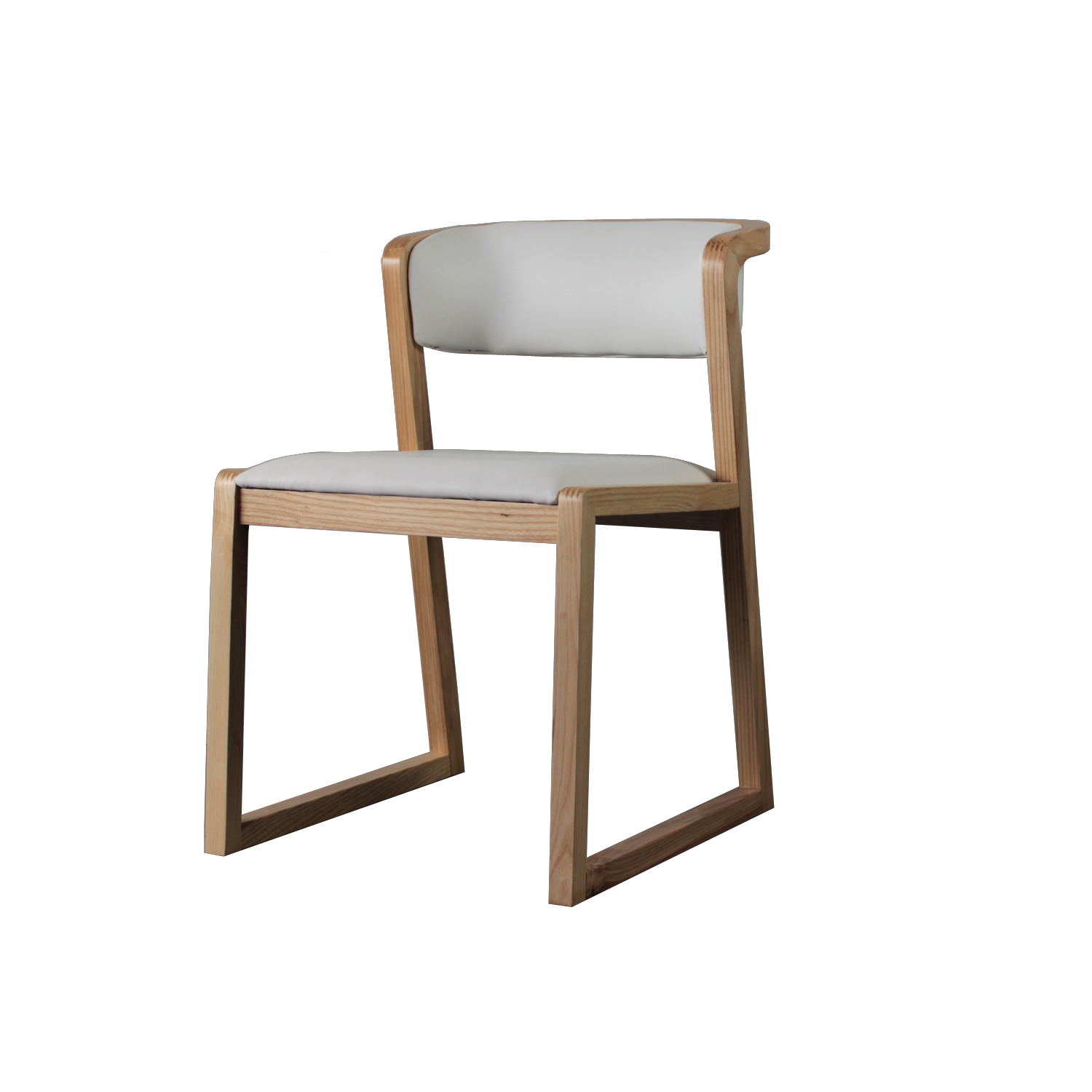Northern Europe new pattern white Ready Ash Walnut adult design solid wood Deep color Dining chair Leather cushion chair Wooden chairin the Residential furniture , Class Seats , Chairs , Chair category - from Buy2taobao.com to provide professional Taobao agent buy service