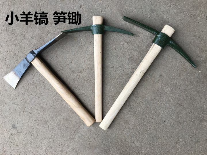 小羊镐 钢镐 挖笋工具 登山挖草药小洋镐园艺种菜户外军镐挖树根在类目 农机/农具/农膜, 农业工具, 镐中 - 来自Buy2taobao.com提供专业的淘宝代购服务