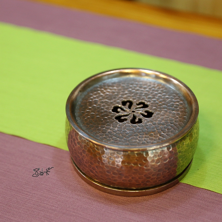 谨行壶承厚重紫铜家用托盘功夫茶具圆形储水大小 干泡台茶道3D231|ruв категории посуда, чайный сервиз, чайный поднос - от Buy2taobao.com для оказания профессиональной услуги покупки агента Taobao
