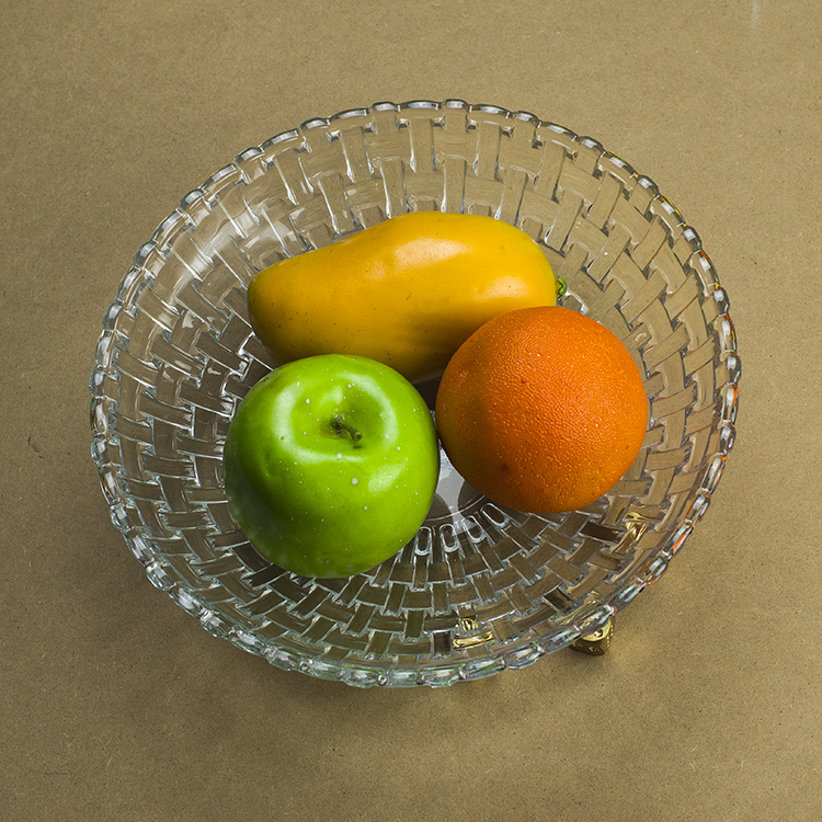 Lees Bamboo Lead-free Glass Fruit plate Nuts plate/Candy dish/Large salad bowl/a living room tea tablein the Tableware , Tableware , Fruit bowl/Fruit plate/Hamper category - from Buy2taobao.com to provide professional Taobao agent buy service