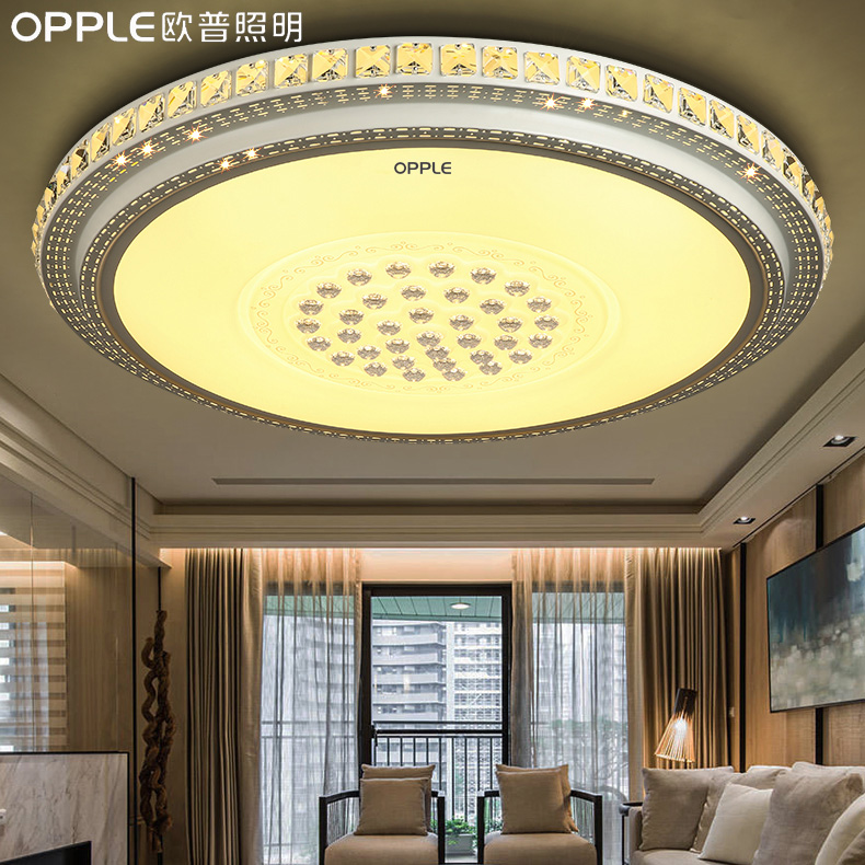 OPPLE透镜光源欧普照明LED吸顶灯圆形卧室灯方形客厅灯书房餐厅灯|msdalam kategori keluarga memasang ibu, Lampu & Lighting Fixtures, siling - dari Buy2taobao.com untuk memberikan perkhidmatan ejen Taobao profesional membeli