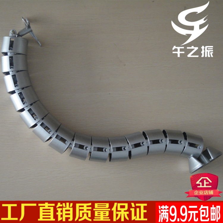 閃銀辦公室電線蛇形管 藏線管 會議桌塑料穿線管 電腦桌暗藏線管在類目 基礎建材, 家用五金, 傢俱五金, 線孔蓋中 - 來自Buy2taobao.com提供專業的淘寶代購服務