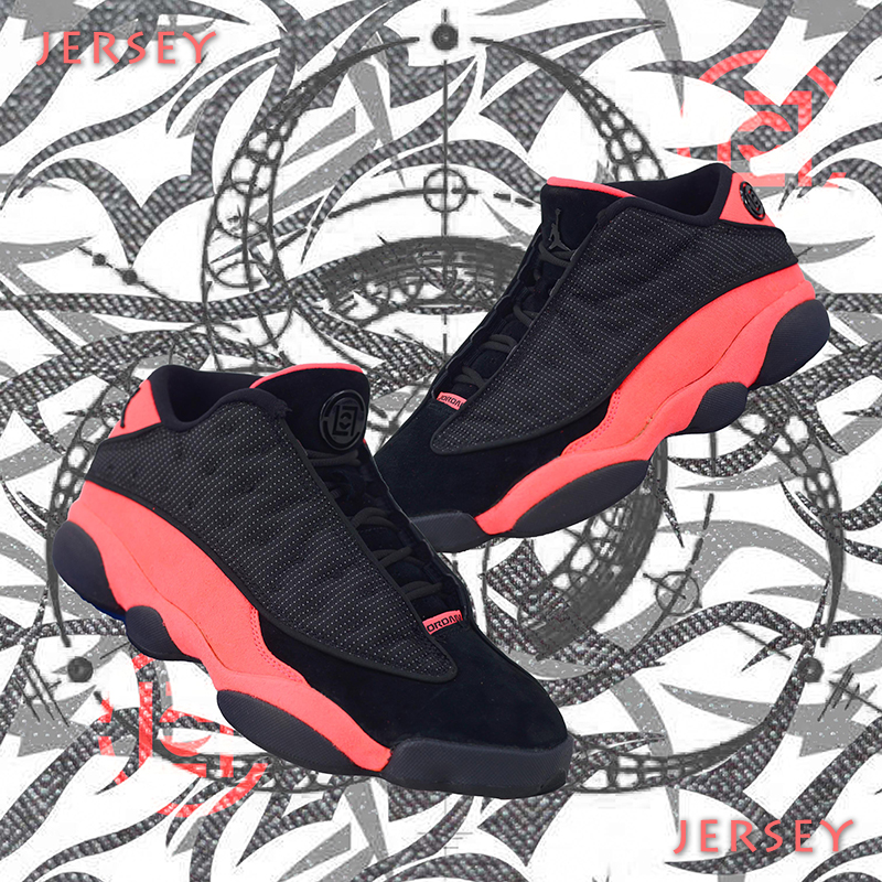 Air Jordan 13 low x CLOT AJ13黑红亲友限定AT3102-006|ruв категории спортивные туфли new, баскетбол обувь - от Buy2taobao.com для оказания профессиональной услуги покупки агента Taobao