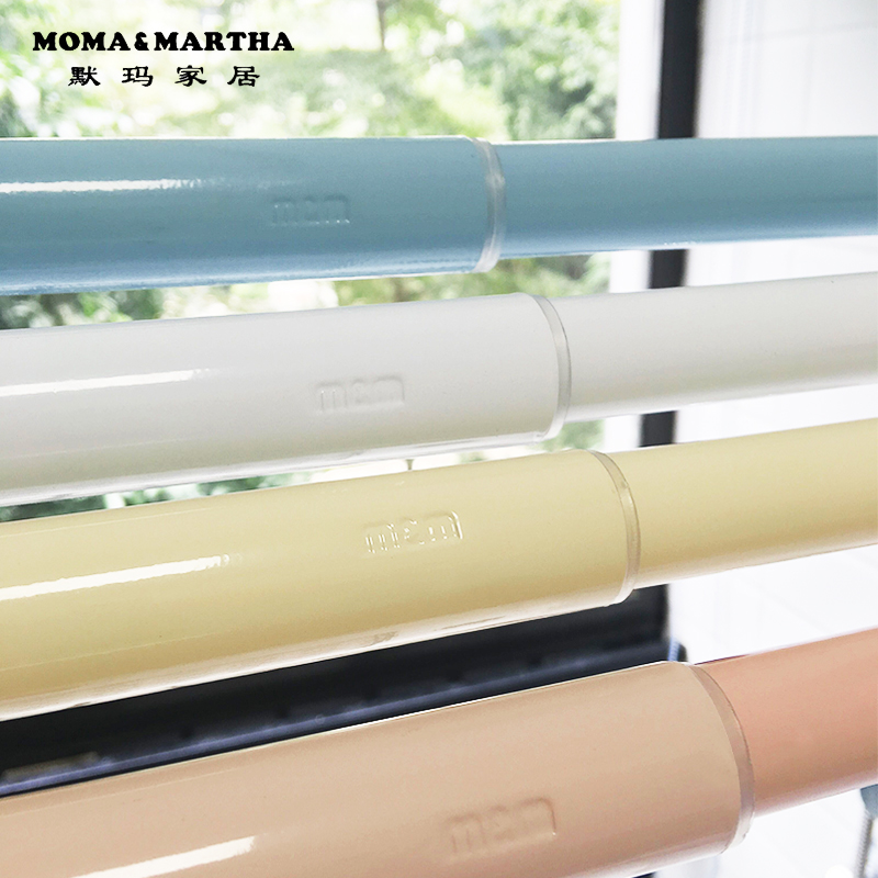 Paint Spring Expansion bar Punch holes Shower curtain rod Bath bar Straight curtain rod Clothes drying pole Curtain rodin the Family/Personal Cleaning Tools , Sanitary appliances/Bathroom accessories , Shower curtain rod category - from Buy2taobao.com to provide professional Taobao agent buy service