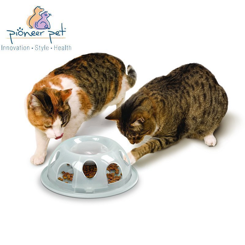 美国Pioneer Pet圆盘多孔漏食宠物猫塑料餐盒猫碗猫咪餐盘喂食器在类目 宠物/宠物食品及用品, 猫/狗日用品, 碗中 - 来自Buy2taobao.com提供专业的淘宝代购服务