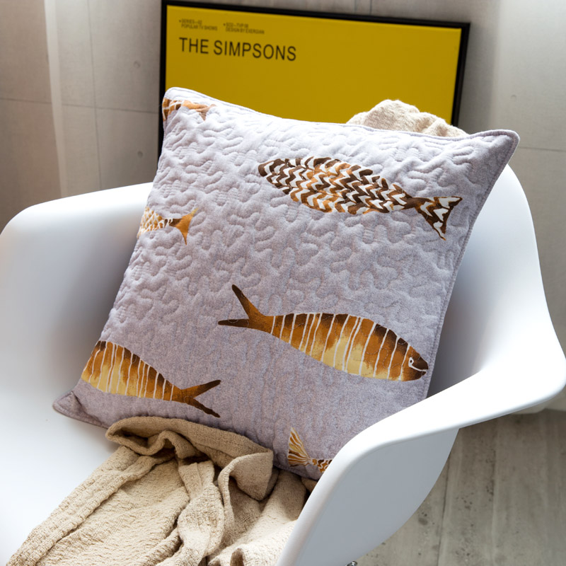 Monet River Cushion Cartoon Adorable pet Pillowcase Sofa pillow Cushion The bed Washable bay window pad Windowsill Pillowsin the Home Fabric , Pillow/Pillow category - from Buy2taobao.com to provide professional Taobao agent buy service