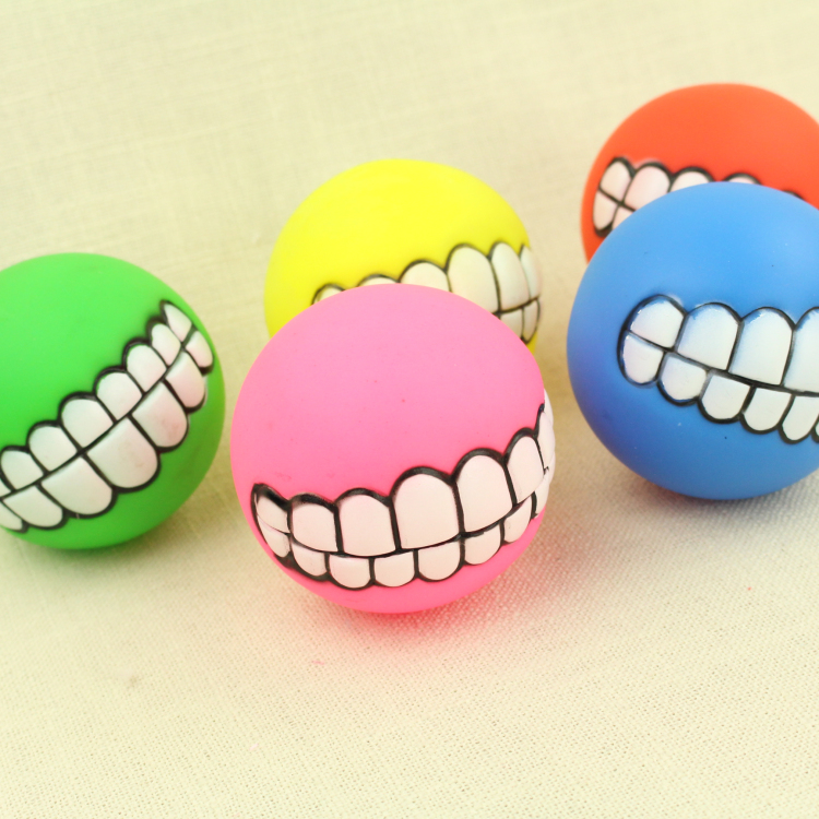 Pets Supplies Dogs Toys Funny Tooth Audible ball train Play Sound Teddy VIP Bichon Schnauzerin the Pet/Pet food and supplies , Cat/Dog Toys , Sound toys category - from Buy2taobao.com to provide professional Taobao agent buy service