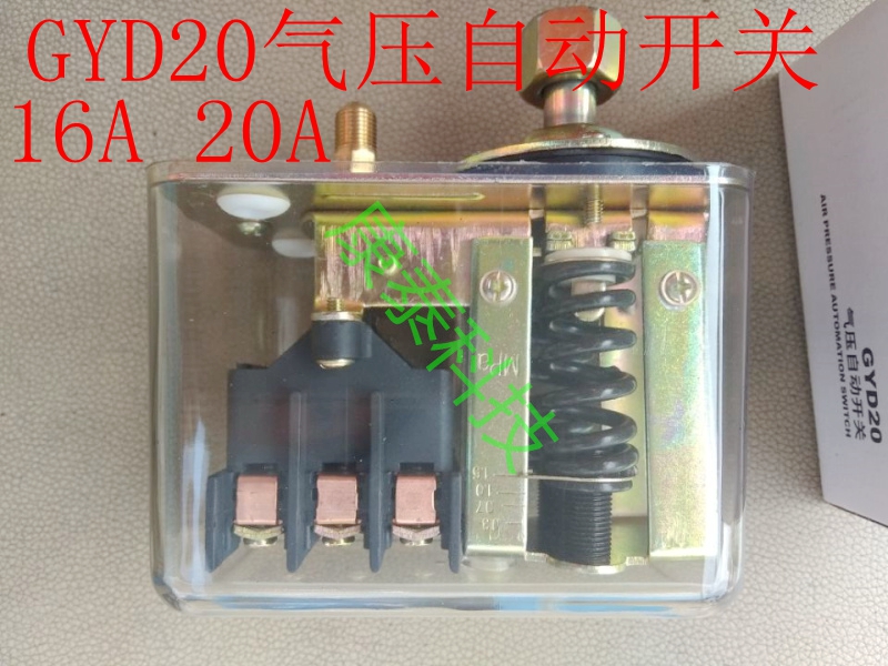上海九都空压机气压自动开关压力控制器 GYD20-20A/B/C 16A/B/C|msdalam kategori perkakasan/alat, Alat-alat pneumatik, komponen-komponen pneumatik - dari Buy2taobao.com untuk memberikan perkhidmatan ejen Taobao profesional membeli