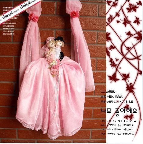 cottondoll(纯手工蕾丝)婚礼娃娃装饰挂饰爱在千秋结婚礼物韩国|ruв категории Домашний быт, Другие технологии украшения - от Buy2taobao.com для оказания профессиональной услуги покупки агента Taobao