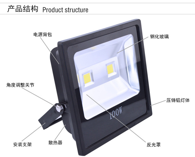 110V220V全電壓LED投光燈投射燈戶外設光燈超亮投光燈在类目 家装主材, 光源, LED光源, LED单灯中 - 来自Buy2taobao.com提供专业的淘宝代购服务