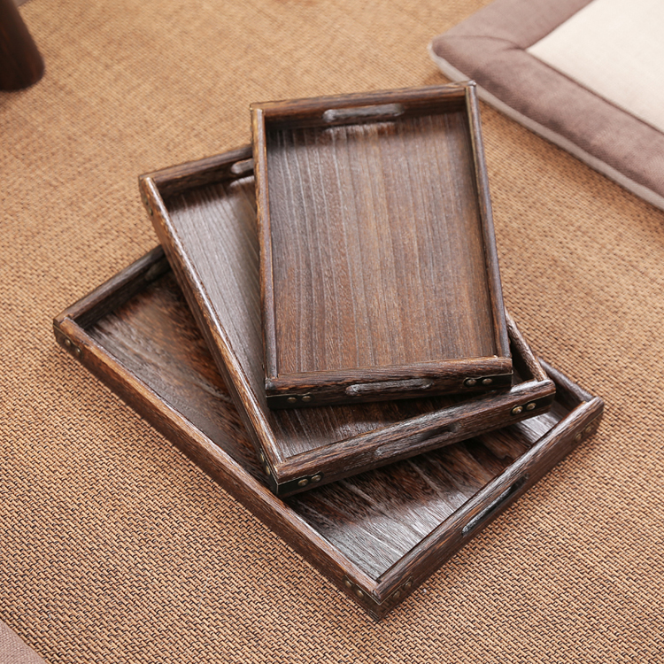 solid wood tea tray Tray rectangle Fruit plate Dinner plate Saucer multi-function tea set suit household platein the Tableware , Tea set , Tea tray category - from Buy2taobao.com to provide professional Taobao agent buy service