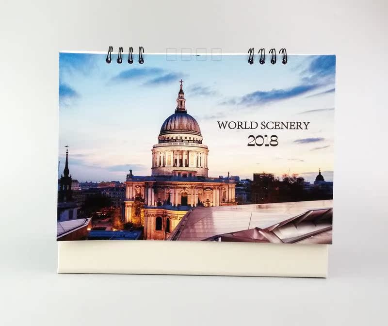 2019 world Architecture Scenery Table calendar Europe Scenery Lunar calendar Notepad gift plan Monthly calendarin the Electronic Dictionary/Electronic paper book/Stationery , Printing Products , Calendar category - from Buy2taobao.com to provide professional Taobao agent buy service