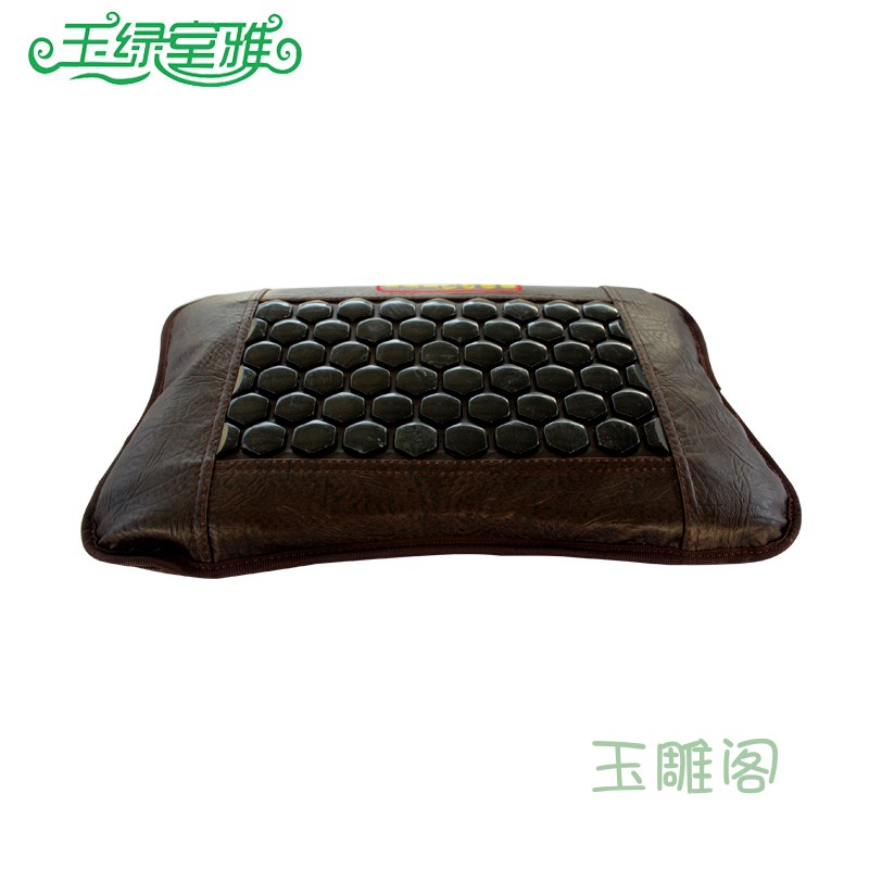 墨绿玉枕头天然玉石枕 保健正品玉枕垫保健枕颈椎枕 黑绿玉护颈枕|msdalam kategori seperai dan bantal, bantal/bantal/bantal/bantal serviks - dari Buy2taobao.com untuk memberikan perkhidmatan ejen Taobao profesional membeli