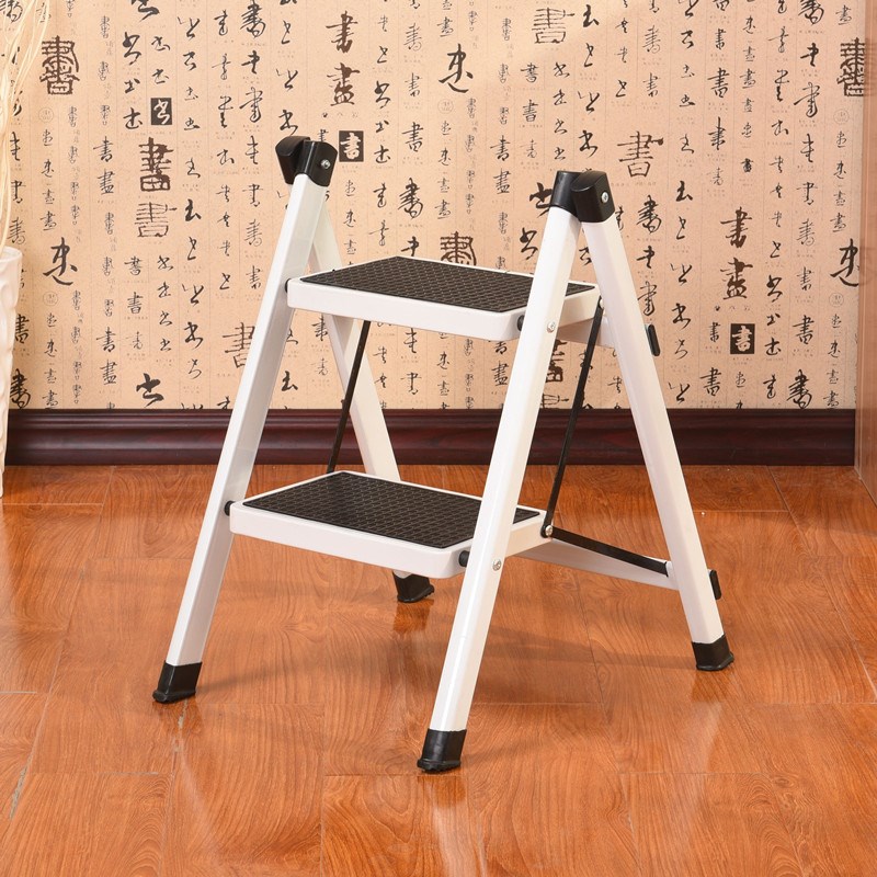 Storage rack ladder stool Dual use Fold 2 Iron Electrician ladder small-scale Telescoping space simple and easy originalityin the Home Daily , Home Hardware Tools , Household ladder category - from Buy2taobao.com to provide professional Taobao agent buy service